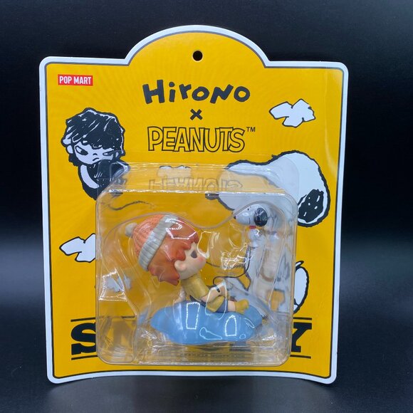 Popmart Hirono x Peanuts Snoopy Collab Figure Toy New Sealed - Picture 1 of 11